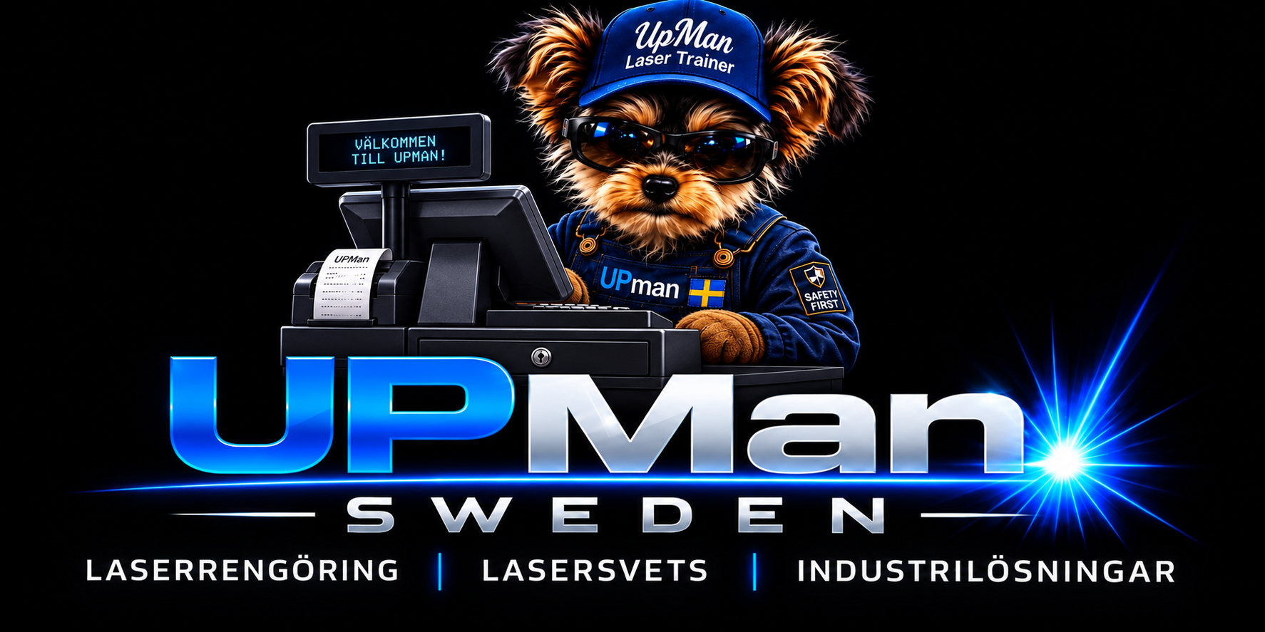 UPMan Sweden med kassapparat